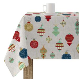 Pletafvisende dug af syntetisk harpiks Belum Merry Christmas Multifarvet 100 x 150 cm