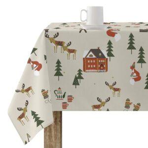 Pletafvisende dug af syntetisk harpiks Belum Merry Christmas Multifarvet 100 x 150 cm